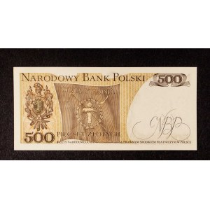 Polsko, PRL, 500 ZŁOTYCH 15.06.1976, série AK.