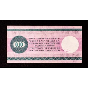 Pewex, Bon Towarowy, 10 centów 1.10.1979, seria IB.