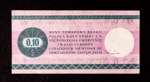 Pewex, Commodity Voucher, 10 cents 1.10.1979, IB series.