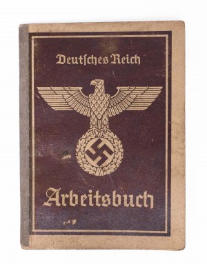 Germany, Third Reich, Arbeitsbuch, workbook, Kościan / Poznań