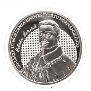 Poland, Republic since 1989, 10 gold 2019, 100th anniversary of the founding of the University of Poznan, Heliodor Swiecicki
