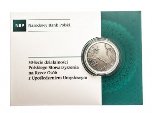 Poland, Republic of Poland since 1989, PLN 10, 2013, Included in Life - 50th Anniversary of the Polish Association for Persons with Mental Retardation