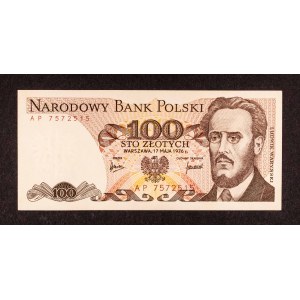 Polsko, PRL, 100 ZŁOTYCH 17.05.1976, série AP.