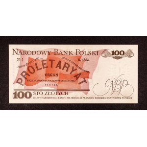 Polen, PRL, 100 ZŁOTYCH 17.05.1976, Serie EM.