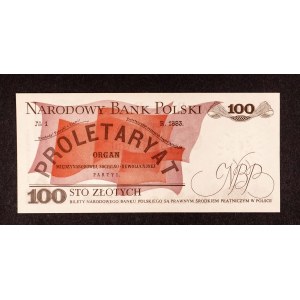 Poland, PRL, 100 ZŁOTYCH 1.06.1979, FD series.