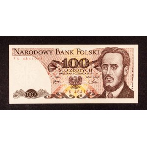 Polska, PRL, 100 ZŁOTYCH 1.06.1979, seria FK.