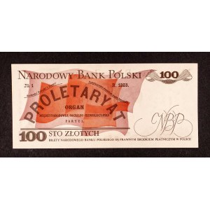 Poland, PRL, 100 ZŁOTYCH 1.06.1979, GD series.