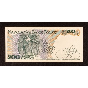 Polska, PRL, 200 ZŁOTYCH 1.06.1986, seria DH.