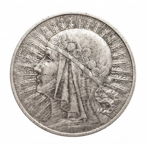 Polsko, Druhá polská republika, 10 zlotých 1932, Hlava ženy, Londýn