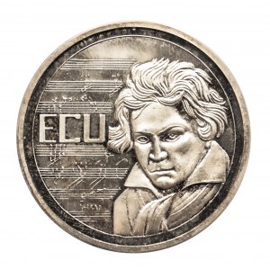 Niemcy, medal Ludwig van Beethoven 1996, srebro 999