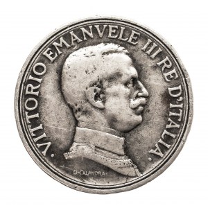 Italy, King Victor Emmanuel III, 2 lira 1914