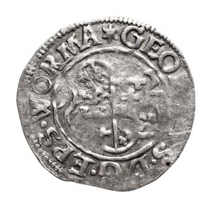 Germany, Bishopric of Worms, Georg von Schönenberg, 2 krajcars 1597