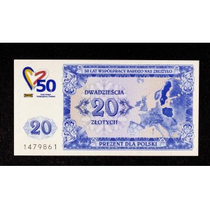 Polska od 1989 roku, 20 złotych 2011, IKEA, Prezent dla Polski.