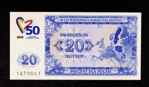 Poland since 1989, 20 zloty 2011, IKEA, Gift to Poland.