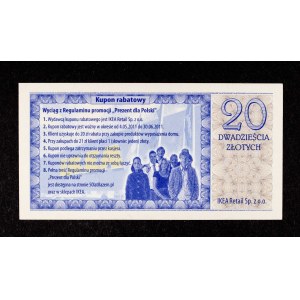 Polska od 1989 roku, 20 złotych 2011, IKEA, Prezent dla Polski.