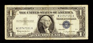 USA 1 Dollar 1957 B.