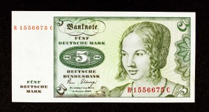 Germany, 5 marks 1980.