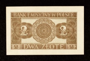 Poland, General Government (1940 - 1941), 2 zloty 1.08.1941, AG series.