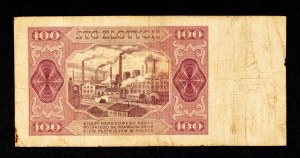 Poland, PRL (1944 - 1989), 100 ZŁOTYCH 1.07.1948, DI series.