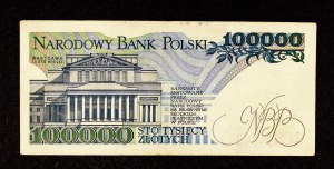 Poland, PRL (1944-1989), 100000 ZŁOTYCH 1.02.1990, AF series. Low number.