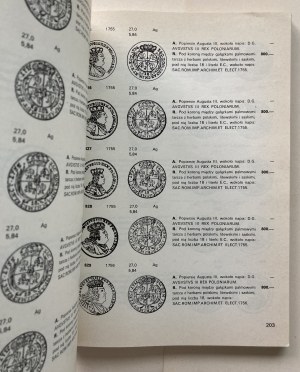 Kaminski, Zhukowski, Catalogue of Polish coins 1697-1763, KAW 1980.