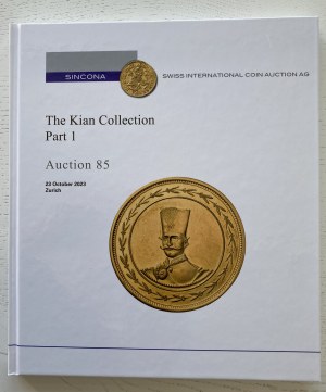 SINCONA auction catalog, Persian and Iranian coin collection, part I, 23.10.2023.