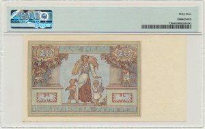 Poland, Second Republic (1918-1939), 20 zloty 1931, DK series, PMG 64.