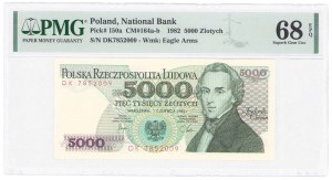 Poland, People's Republic of Poland (1944-1989), 5000 gold, 1.06.1982, DK series, PMG 68 EPQ.