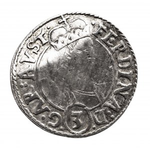 Austria, Alzacja, Ferdynand II, 3 krajcary b.d. (1564-1595)