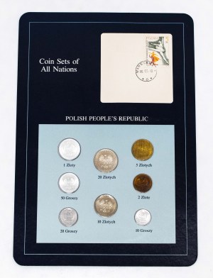 Poland, People's Republic of Poland, 1986 Coin Sets of All Nations (3)