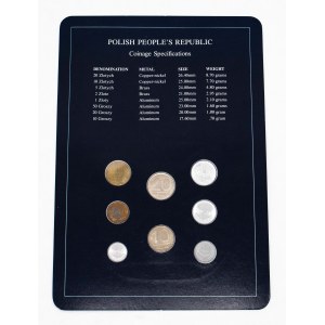 Polska, PRL, Zestaw Coin Sets of All Nations z 1986 r. (3)