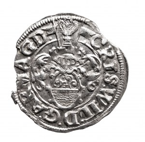 Germany, Archbishopric of Magdeburg, Christian Wilhelm, penny 1614