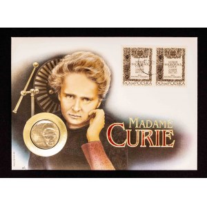 Polska, PRL, Koperta Numizmatyczna - Maria Curie Skłodowska, 1967/8