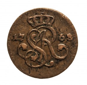 Poland, Stanislaw August Poniatowski, 1/2 penny 1768 G, Krakow.