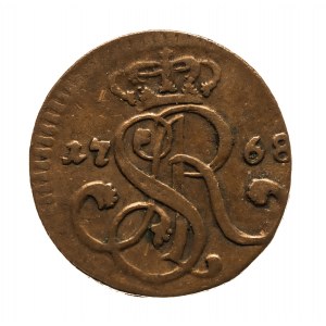 Polska, Stanisław August Poniatowski, grosz 1768 G, Kraków.