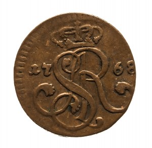 Poland, Stanislaw August Poniatowski, 1768 G penny, Krakow.