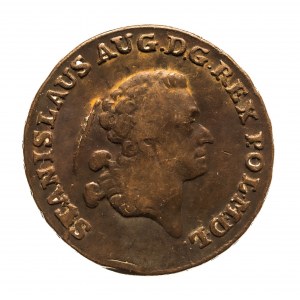 Polska, Stanisław August Poniatowski, trojak 1791 E.B. Warszawa.