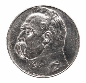 Poland, Second Republic, 10 zloty 1939, Pilsudski, Warsaw.