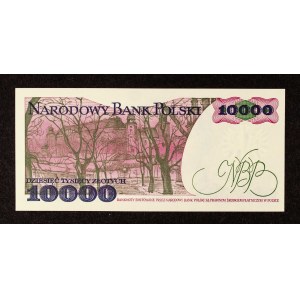 Polska, PRL, 10000 złotych 1.12.1988 Wyspiański, seria DR