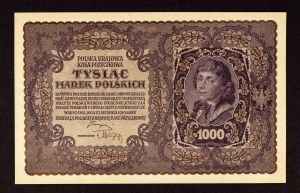 Poland, Second Republic, 1000 Polish marks 23.08.1919, II Serja R - rare series