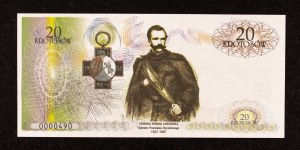 Poland since 1989, Krotoszyn, 20 krotos 2013, 150th Anniversary of the Outbreak of the January Uprising - city collector's voucher