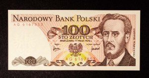 Poland, PRL, 100 zloty 17.05.1976, AG series