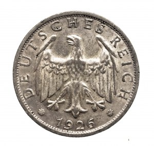 Germany, Weimar Republic, 2 marks 1926 G, Karlsruhe.