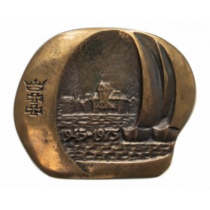 Polska, PRL, medal 30 lat sportu i turystyki województwa gdańskiego 1975.
