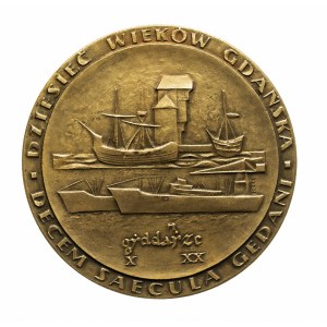 Polska, PRL, Dziesięć Wieków Gdańska, MRN Gdańsk Lipiec 1962.