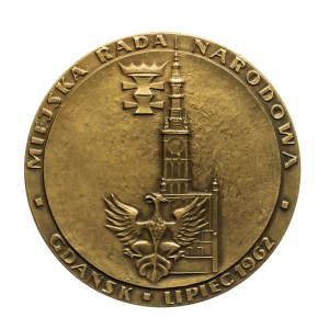 Polska, PRL, Dziesięć Wieków Gdańska, MRN Gdańsk Lipiec 1962.