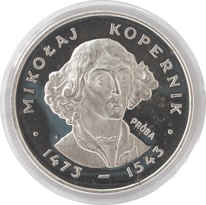 Poland, People's Republic of Poland, 100 gold 1973 Nicolaus Copernicus, sample, silver