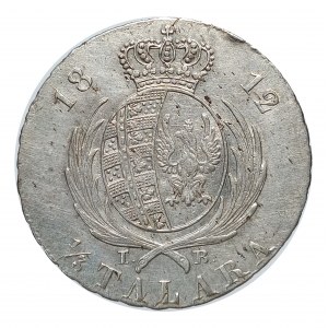 Księstwo Warszawskie, 1/3 talara 1812 I.B., Warszawa