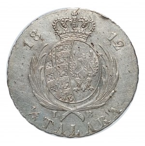Duchy of Warsaw, 1/3 thaler 1812 I.B., Warsaw