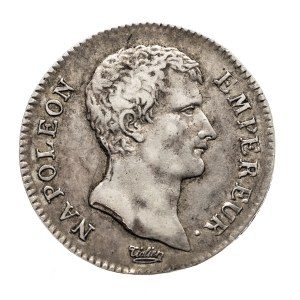 Francja, Napoleon Bonaparte, 1 frank AN 12 (1803) A, Paryż